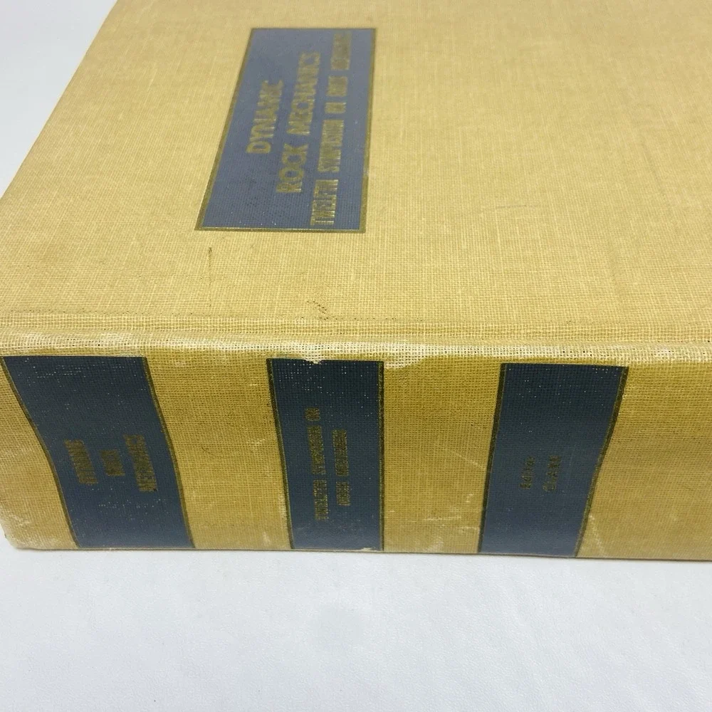 Dynamic Rock Mechanics 12th Symposium Edited by George‎ B. Clark Hardcover 1970s